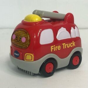 vtech go go smart wheels red fire truck lights and sound interactive works